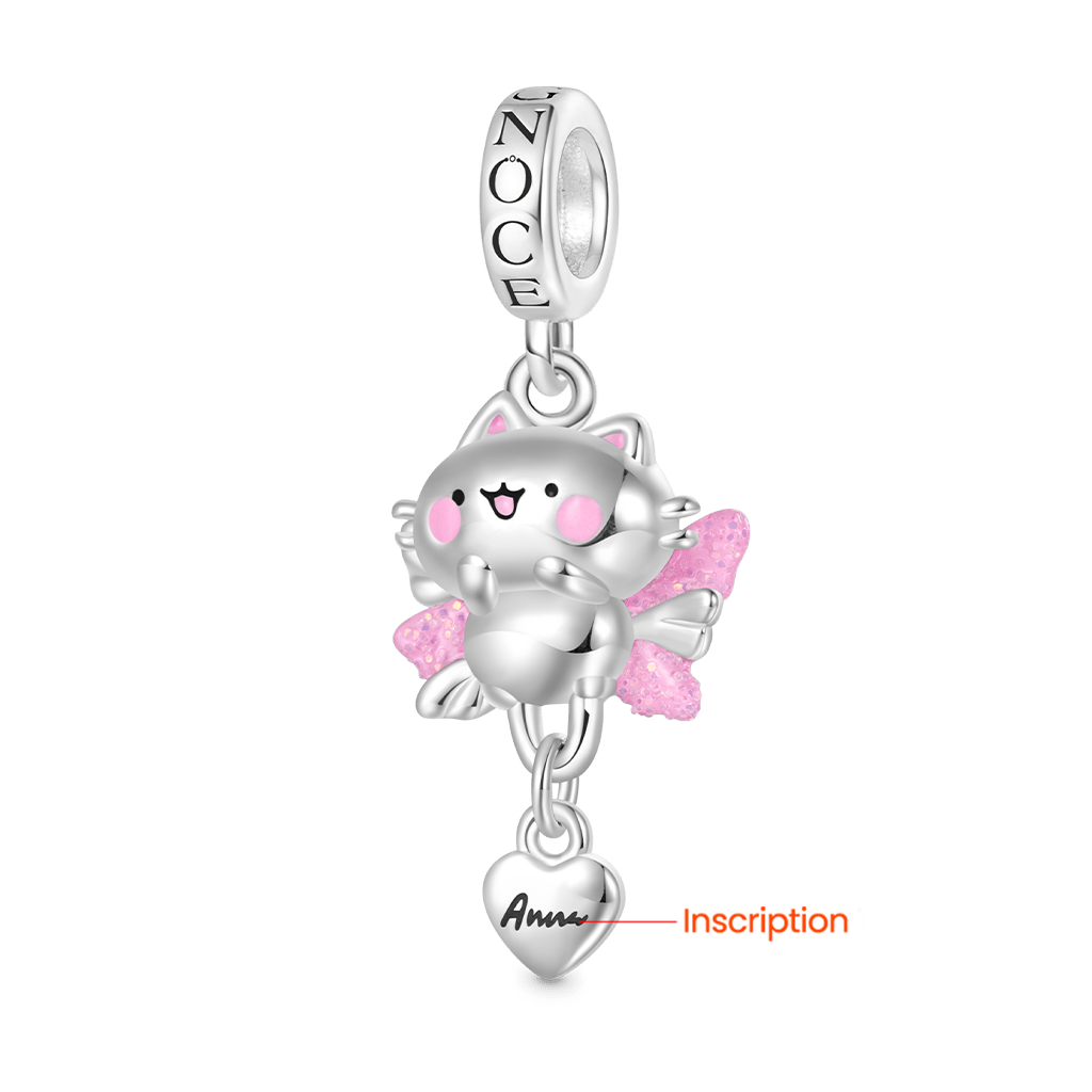 Snowy the Cat Angel Pendant_2