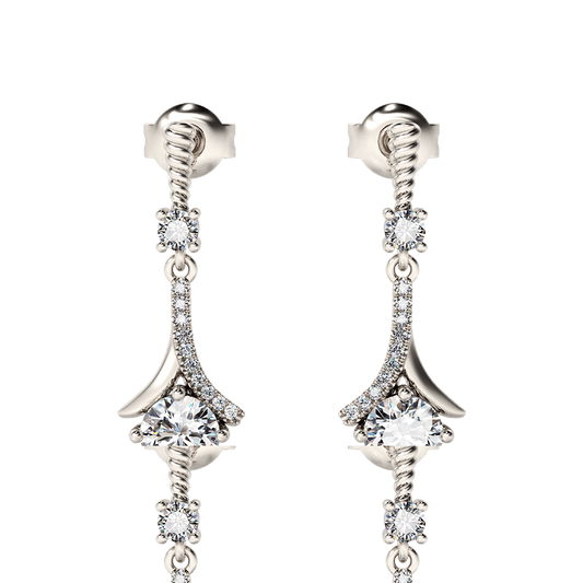Gnoce 1920s Vintage Flapper Earrings_1