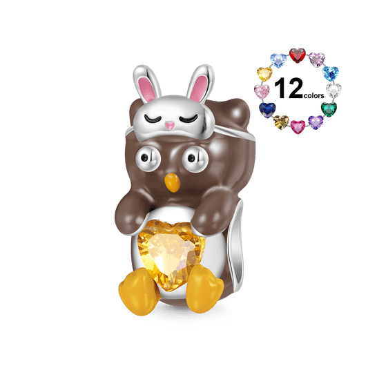 Gnoce Sleep-deprived Owl Embraces Love Charm_1