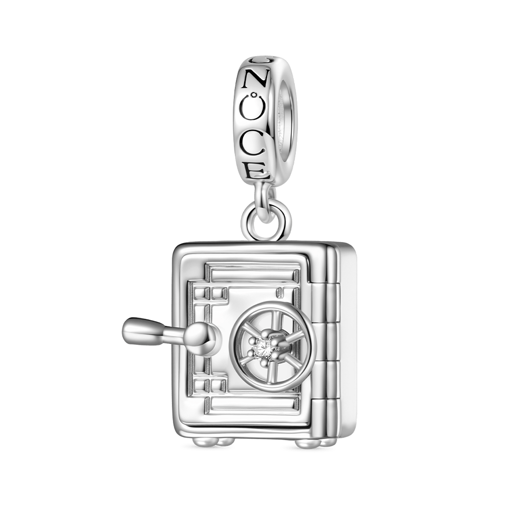 Gnoce Engravable Safe Deposit Box Charm_2