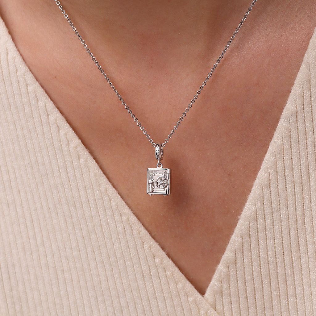 Gnoce Engravable Safe Deposit Box Charm_7