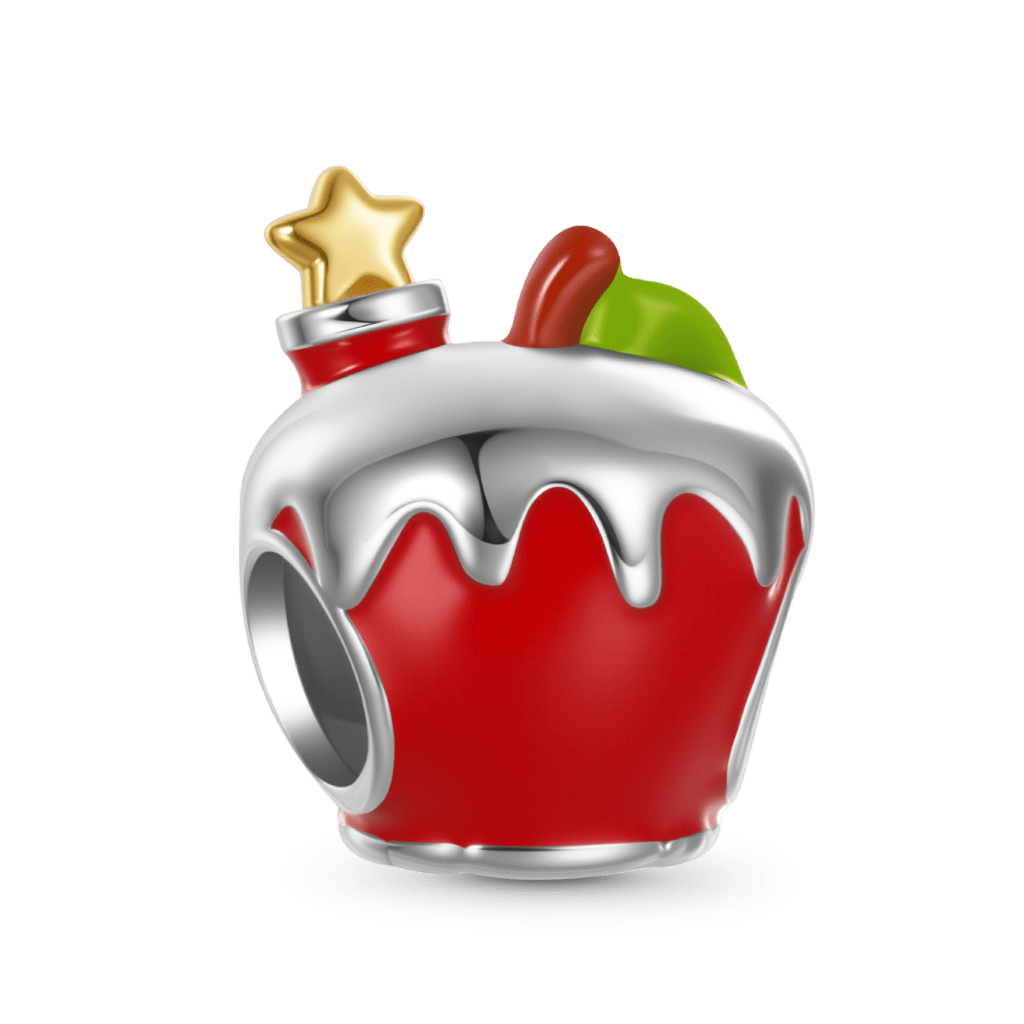 Gnoce Christmas Red Apple House Charm_5