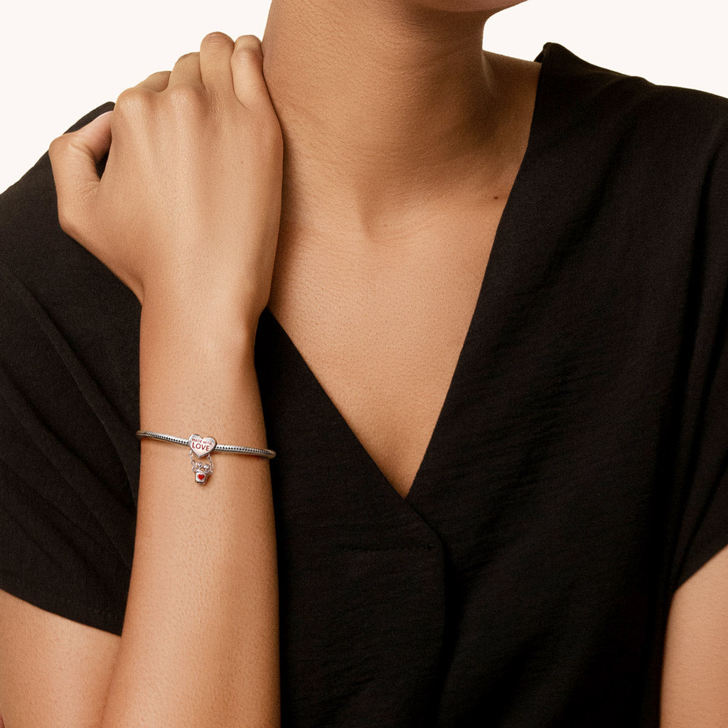 Gnoce Valentine's Day Heart Hot Air Balloon Charm_4