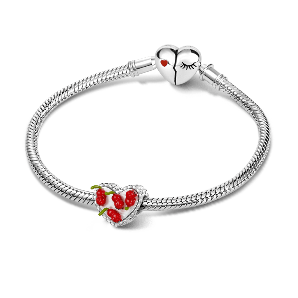 Gnoce Personalized Engravable Cherry Cat Cake Charm_3