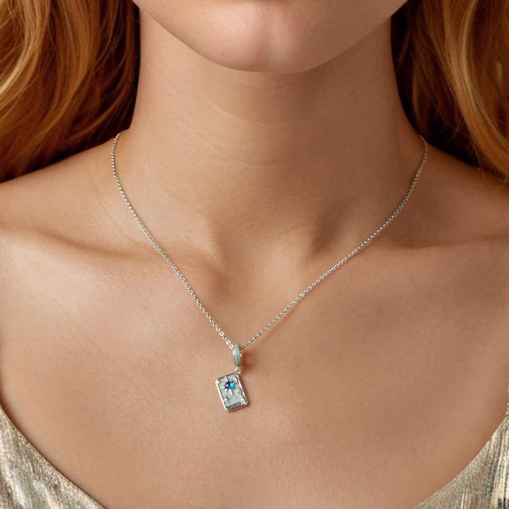 Gnoce The Star Tarot Pendant Dangle Charm_4
