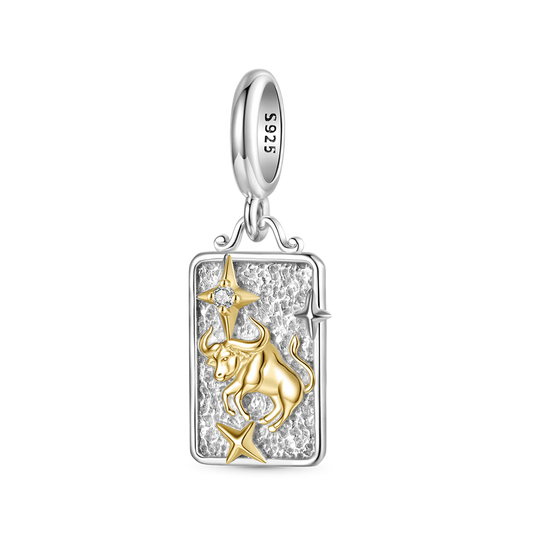 Gnoce Constellation Taurus Pendant Dangle Charm_1