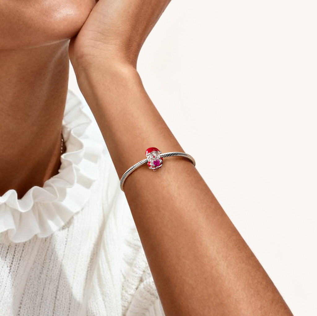 Gnoce Santa Claus Embrace Love Charm_2