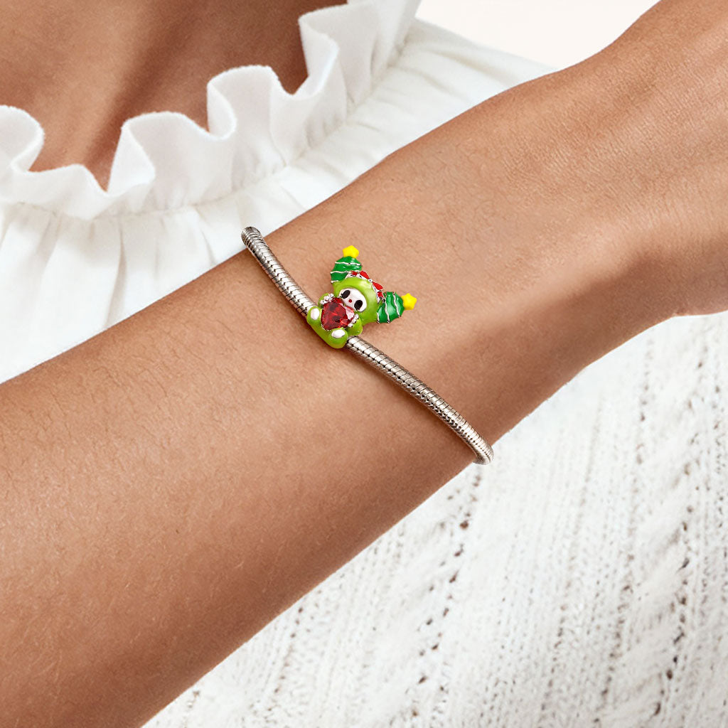 Gnoce Christmas Cute Critter Embrace Love Charm_2