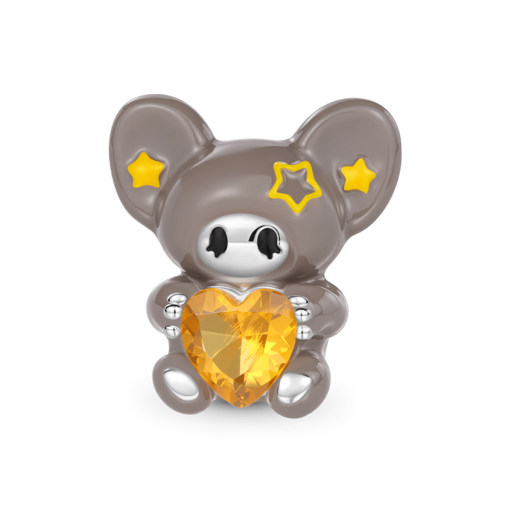 Gnoce Cute Critter Embrace Love Charm_1