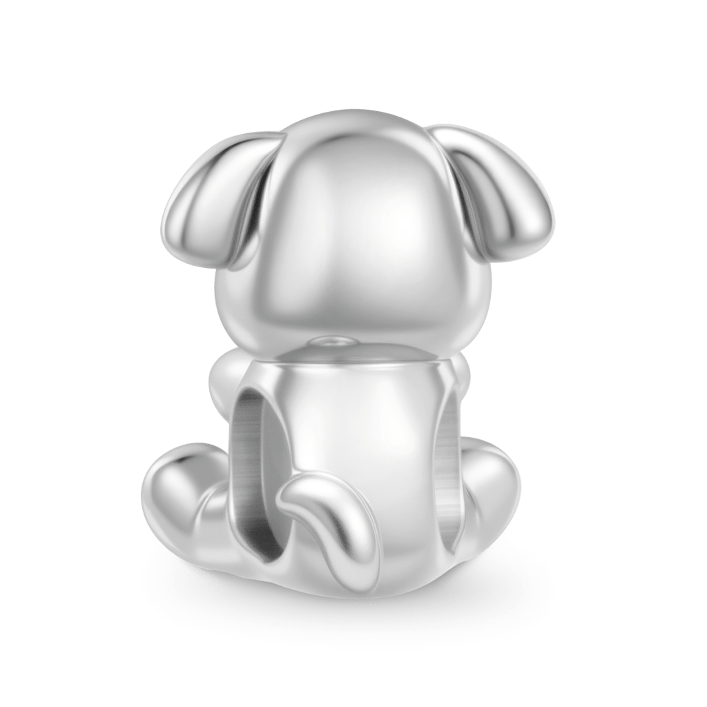 Gnoce Dog Holding Ball Charm_5