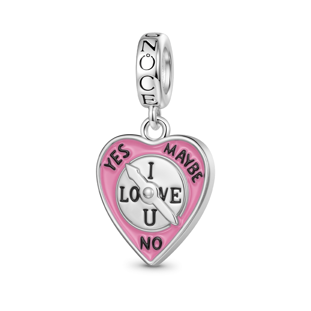 Gnoce Expressing Love Heart-shaped Pointer Pendant Dangle Charm_1