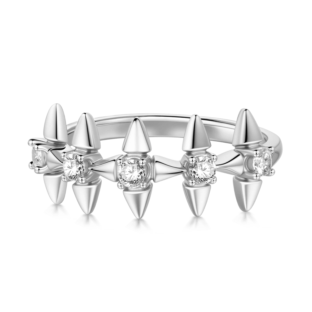 Gnoce Pave Diamond Spear Ring_1