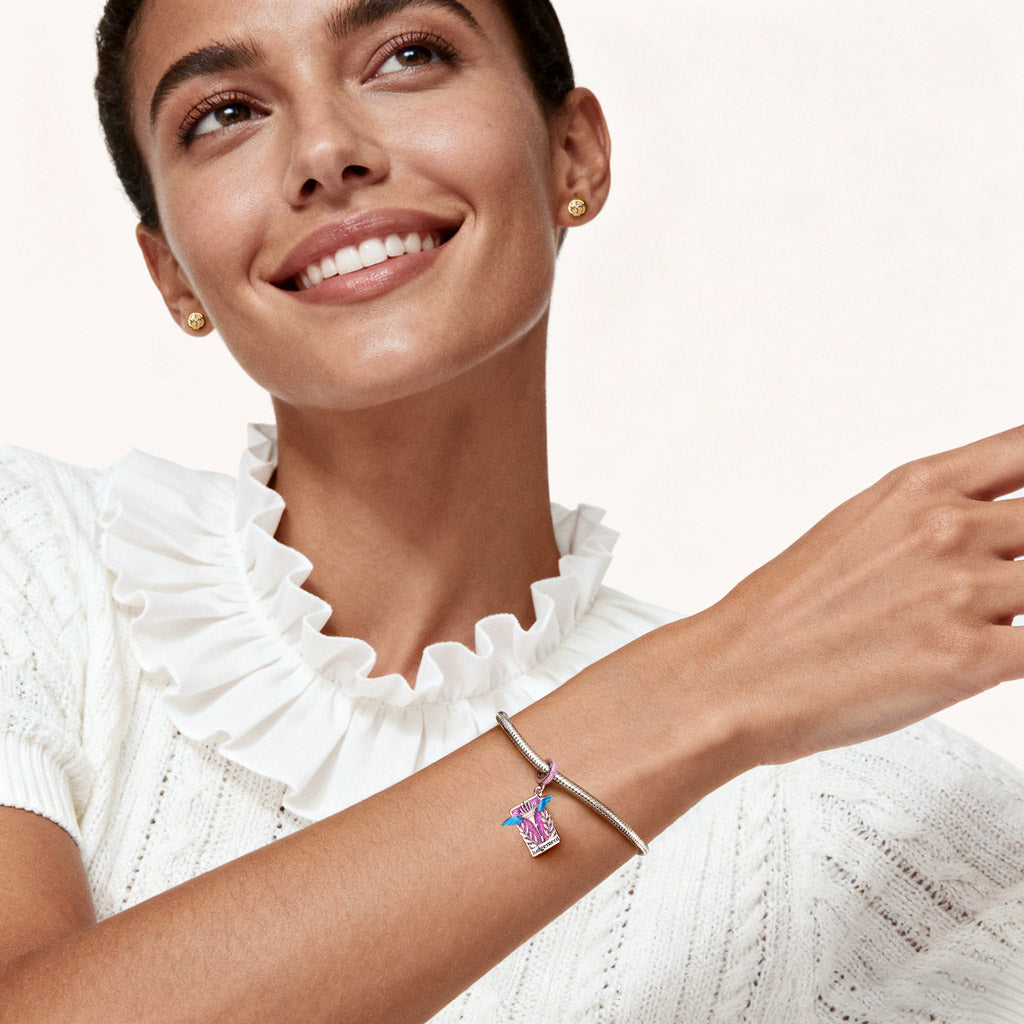 Gnoce Tarot Judgment Card Glow-in-the-Dark Pendant Dangle Charm_5