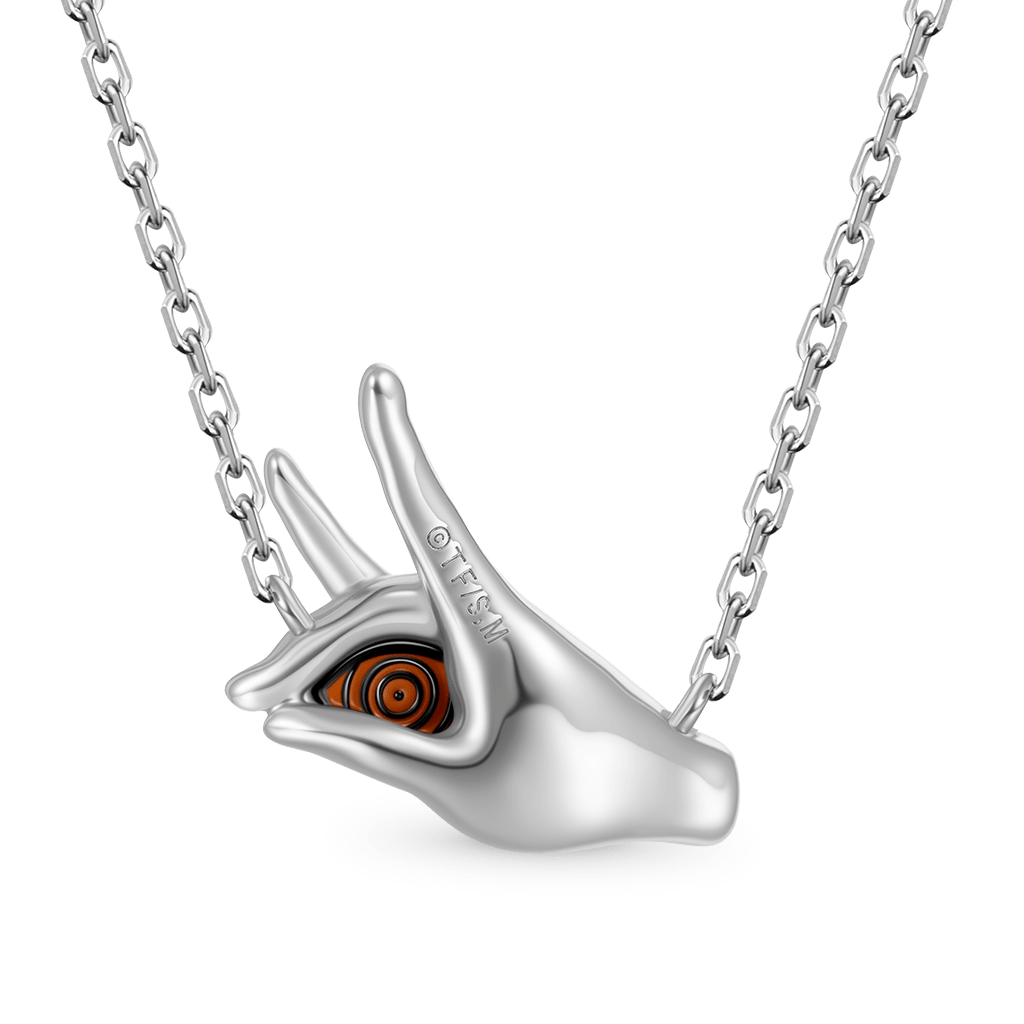 Gnoce Chainsaw Man Aki Kon Pendant Necklace_4