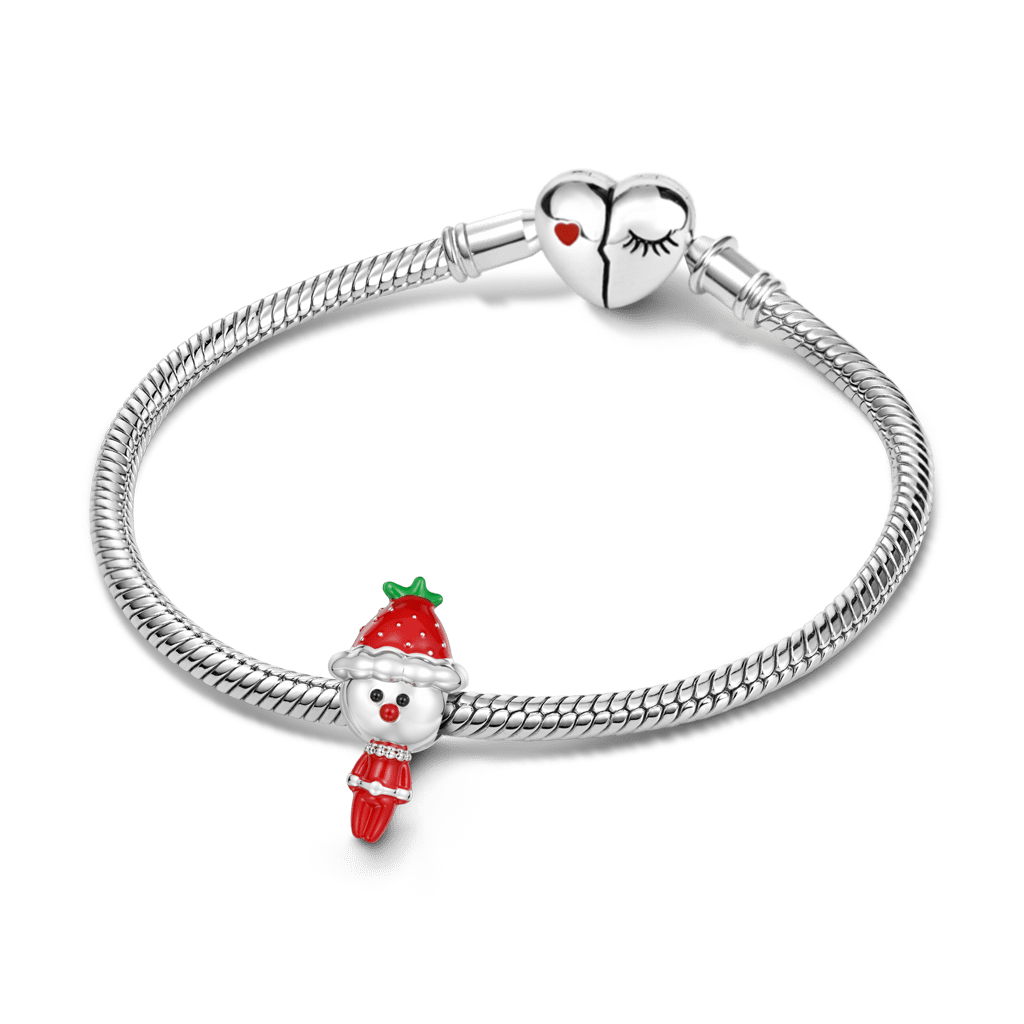 Gnoce Christmas Strawberry Doll Charm_3
