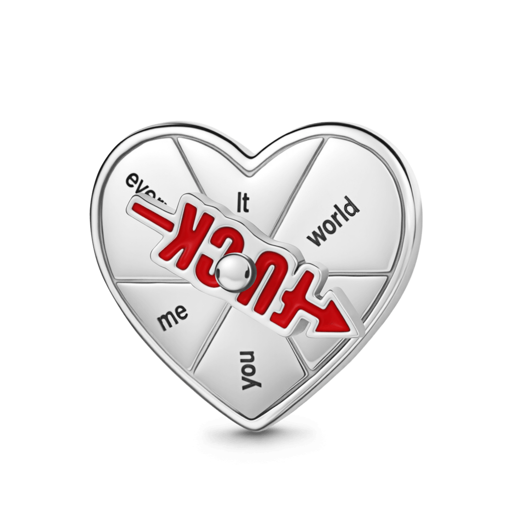 Gnoce Heart Turntable 'FUCK' World Charm_2