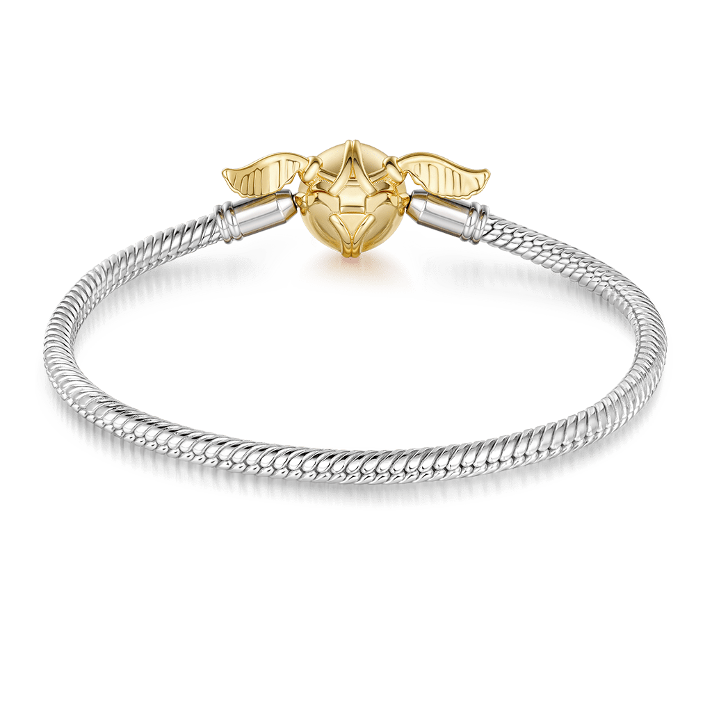 Gnoce Harry Potter Golden Snitch  Basic Snake Chain Bracelet_4