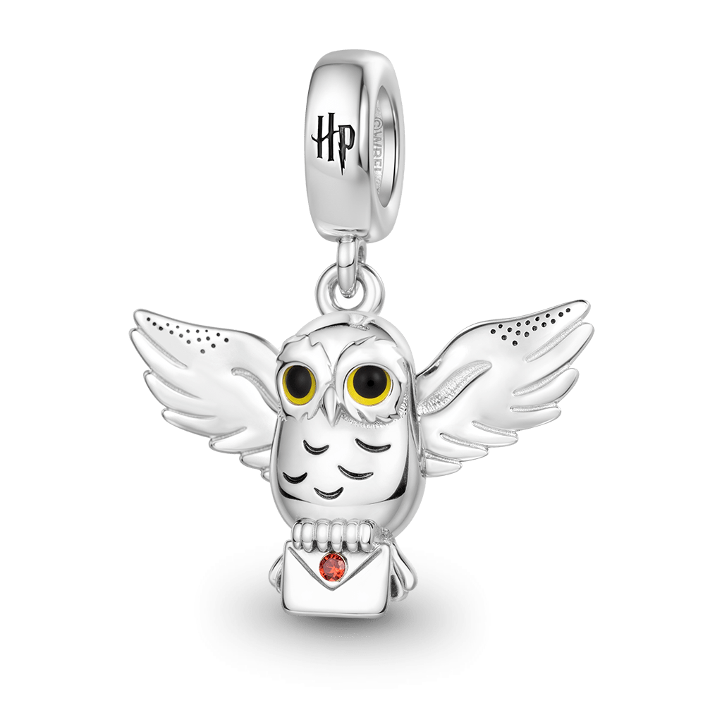 Gnoce Harry Potter Hedwig Snow Owl Pendant Dangle Charm_2