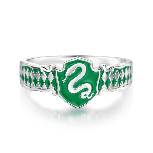 Gnoce Harry Potter Slytherin Snake Band Ring_1