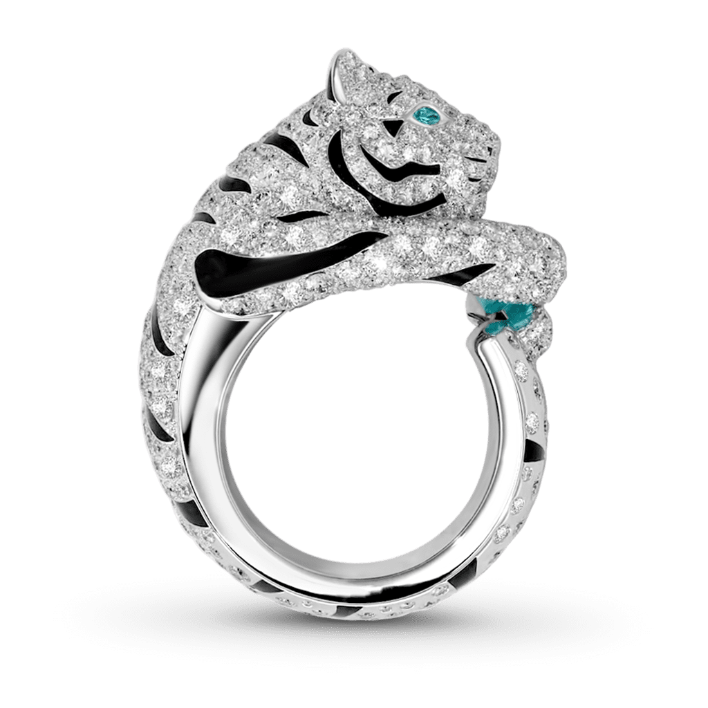 Gnoce Tiger Moissanite Ring_5