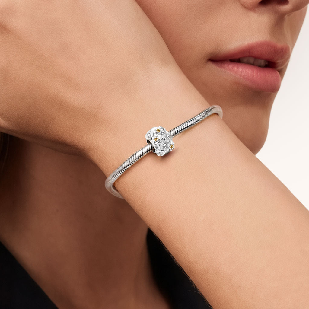 Gnoce Cherry Blossom Easter Egg Birthstone Charm_2