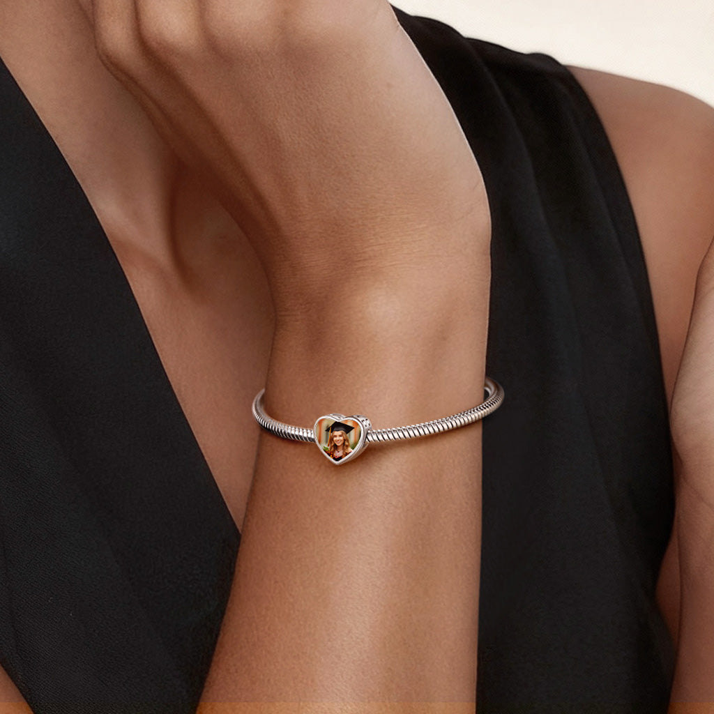 Gnoce Book Lover Personalized Photo Charm_2