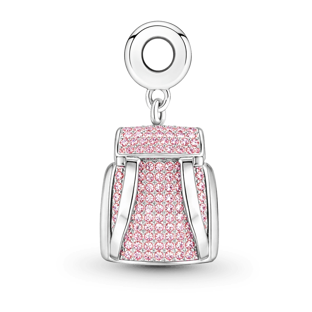 Gnoce Engravable Schoolbag Pendant Dangle Charm_7