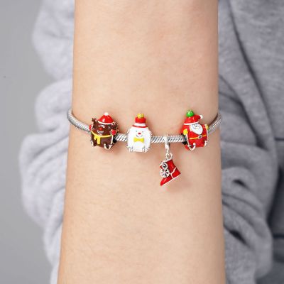 Charm colgante de Reno de Navidad