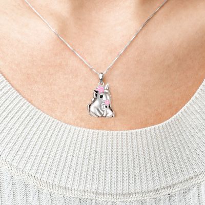 Unicorn & Baby Necklace