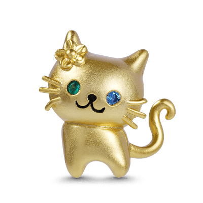 Charm Colgante de Gato