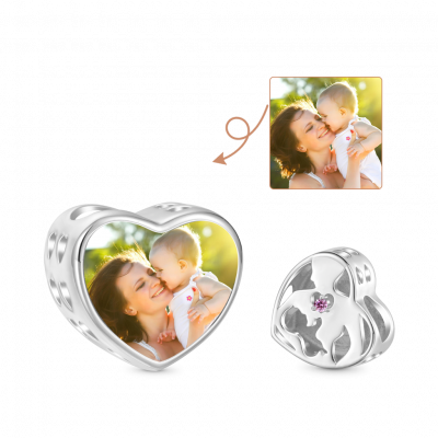 Charm Silueta Foto Día de la Madre