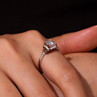 Anillo Gato Siamés