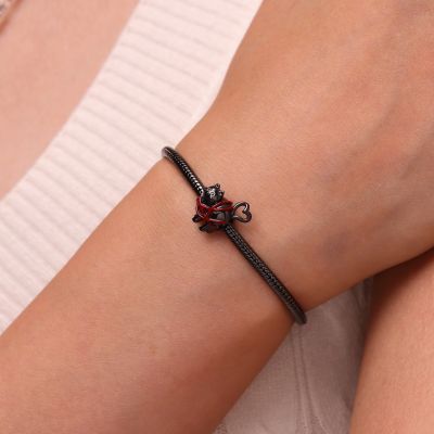 Charm Gato Negro Con Amor