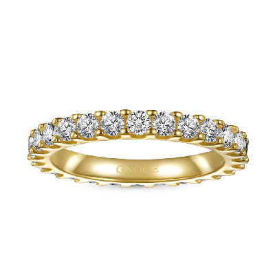 Anillo de Eternidad en Oro Macizo 14K/10K