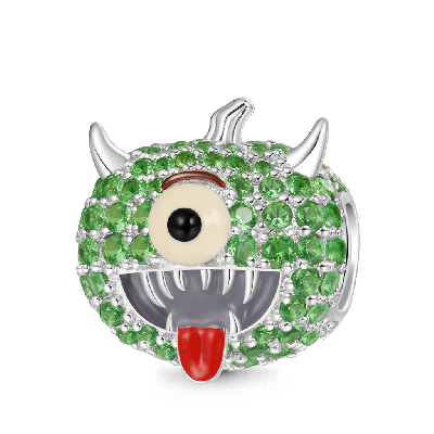 Charm de Calabaza de Monstruo de un Ojo