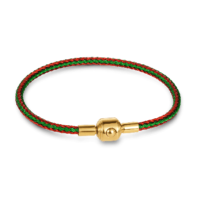 Pulsera Básica Roja y Verde