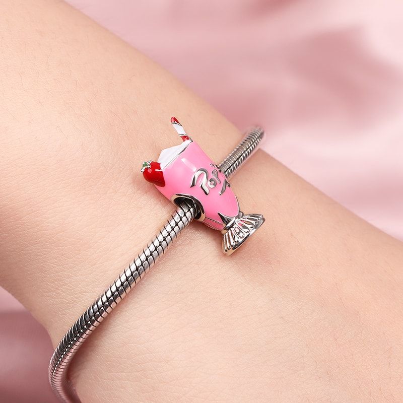 Charm De Batido De Fresa