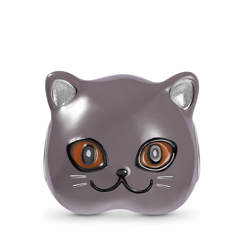 Charm Colgante Gato Británico de Pelo Corto