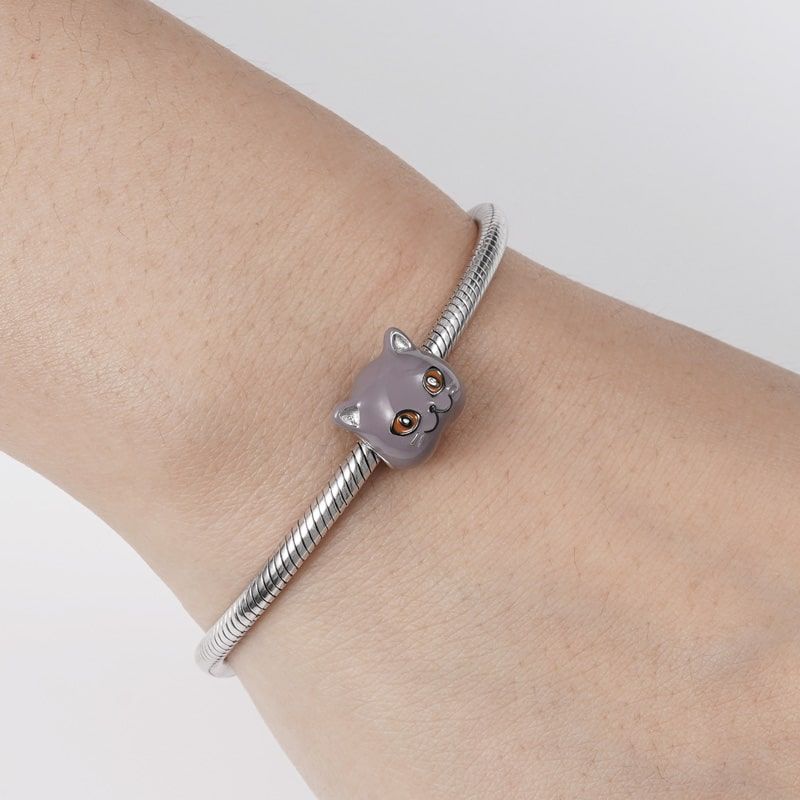 Charm Colgante Gato Británico de Pelo Corto