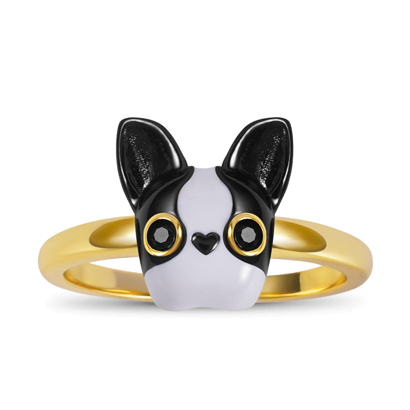 Anillo Bulldog Francés