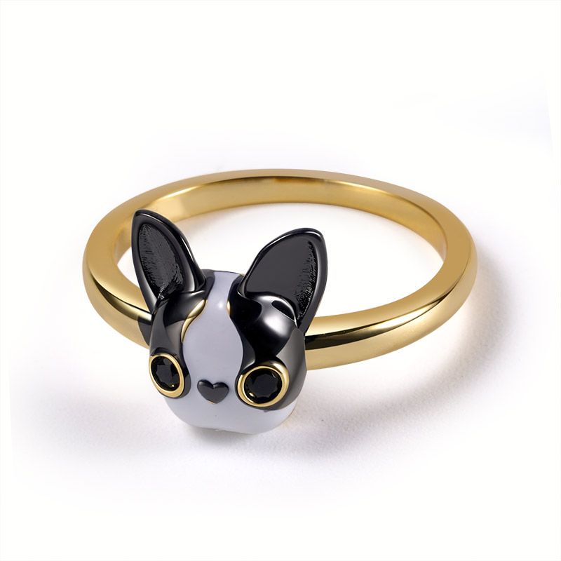 Anillo Bulldog Francés