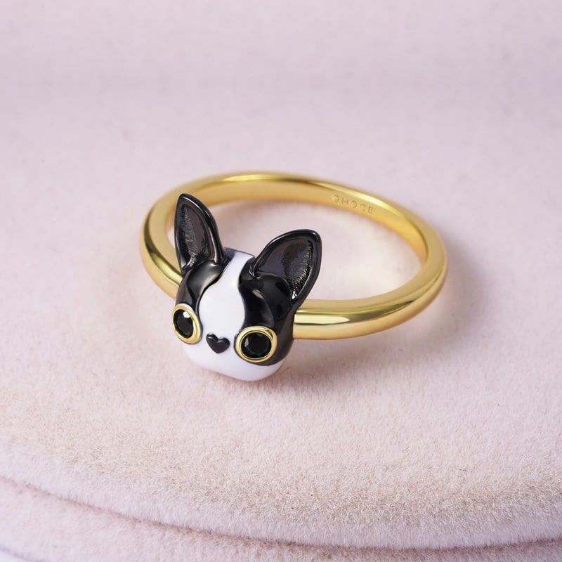 Anillo Bulldog Francés