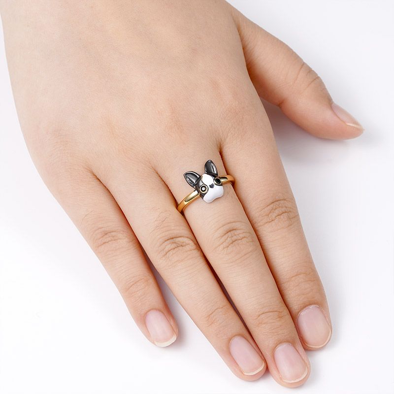 Anillo Bulldog Francés