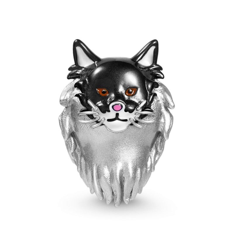 Charm Colgante de gato Maine Coon