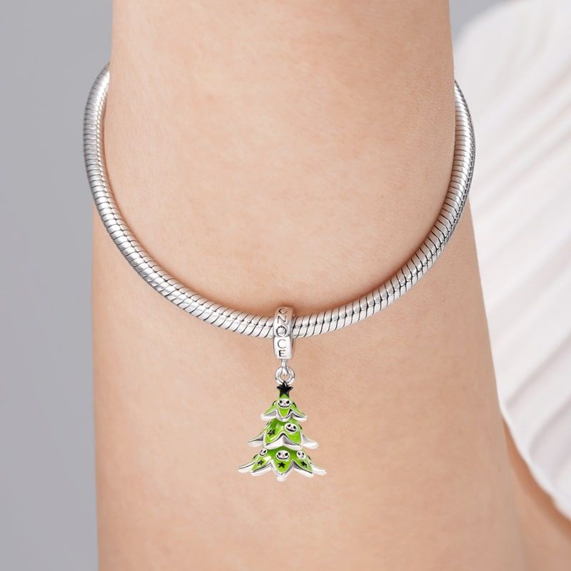 Charm Colgante Árbol de Navidad Calavera