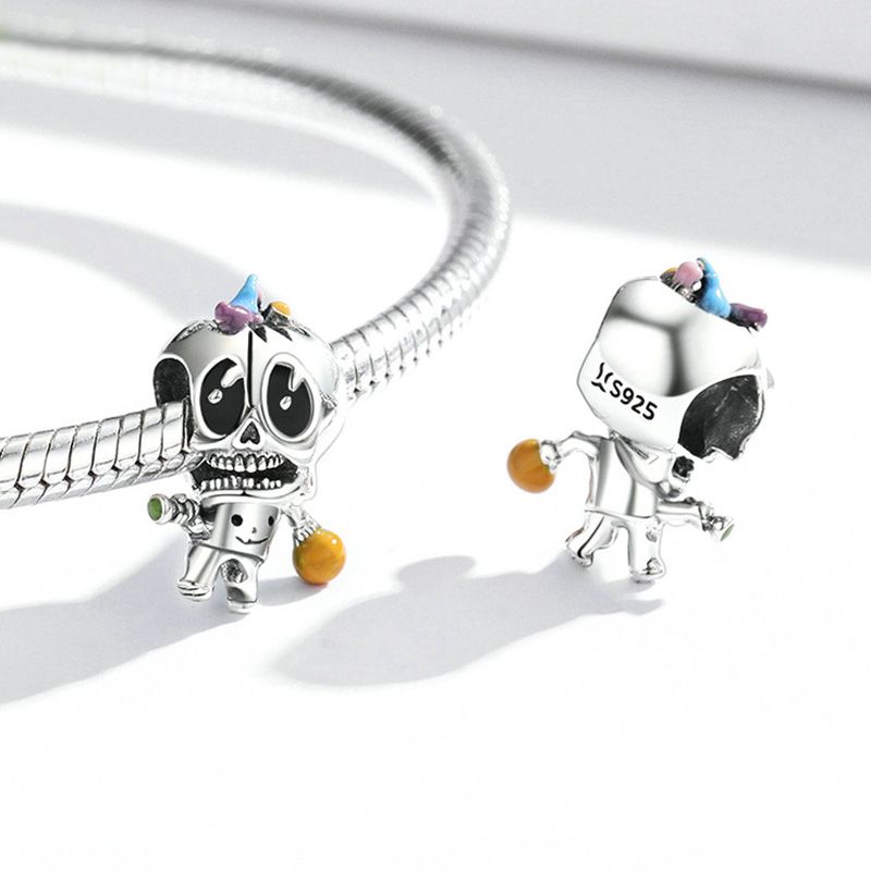 Charm Colgante de esqueleto travieso