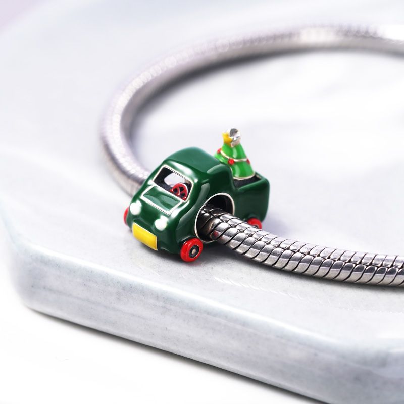 Colgante Camión Con Árbol de Navidad