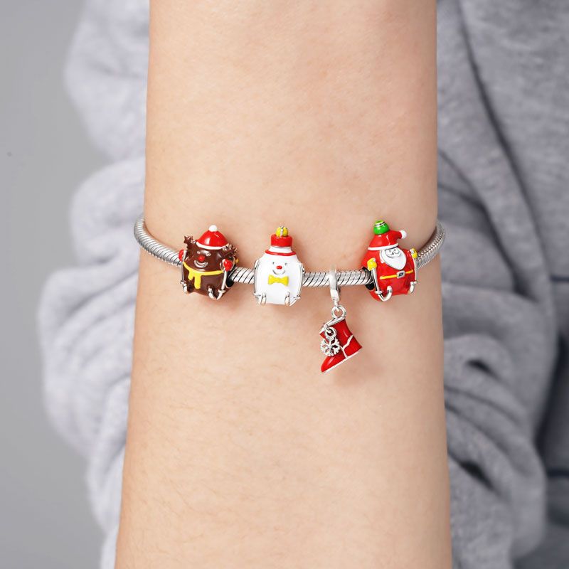 Charm colgante de Reno de Navidad