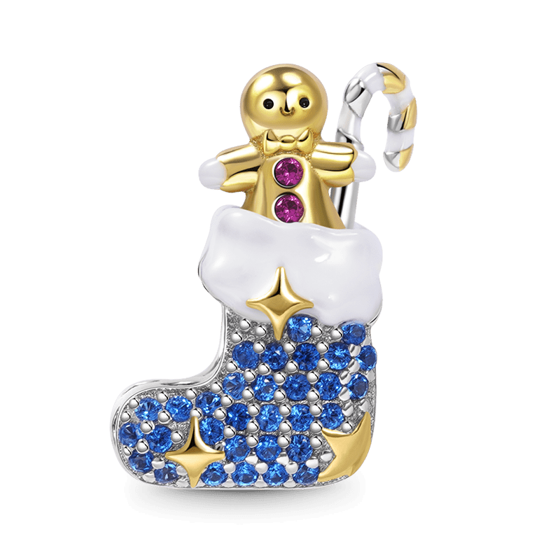 Charm Colgante Calcetín de Navidad