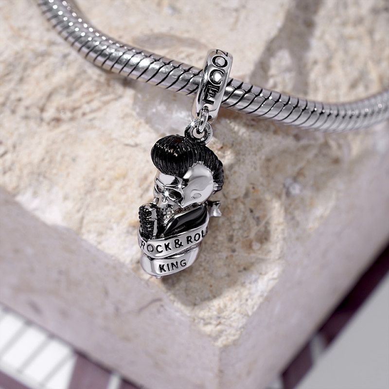 Charm Colgante Skully Singing Man